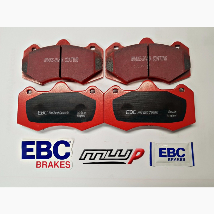 EBC Redstuff Front Brake Pads for Vauxhall VXR8 6.0:6.2 LS2:LS3