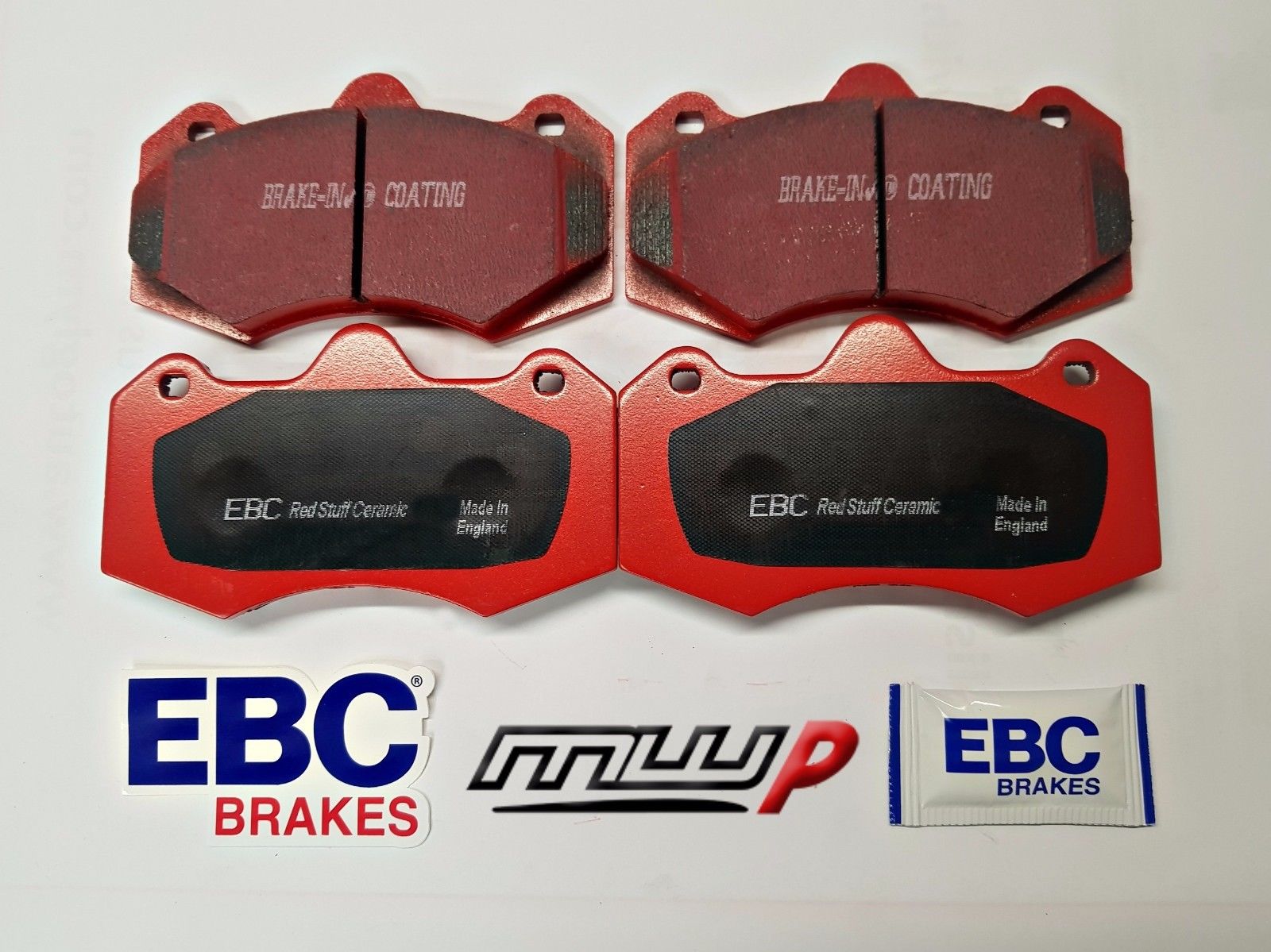 EBC Redstuff Front Brake Pads for Vauxhall VXR8 6.0:6.2 LS2:LS3