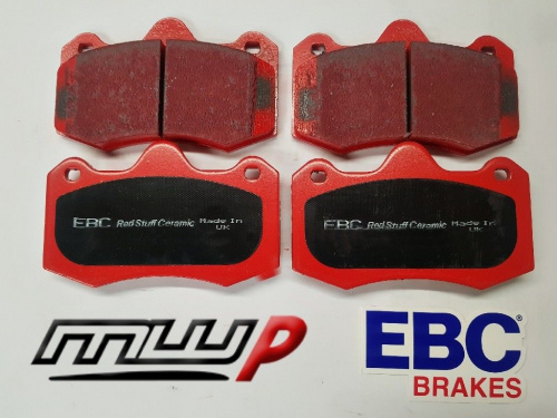 EBC Redstuff Rear Brake Pads for Vauxhall VXR8 6.0:6.2 LS2:LS3