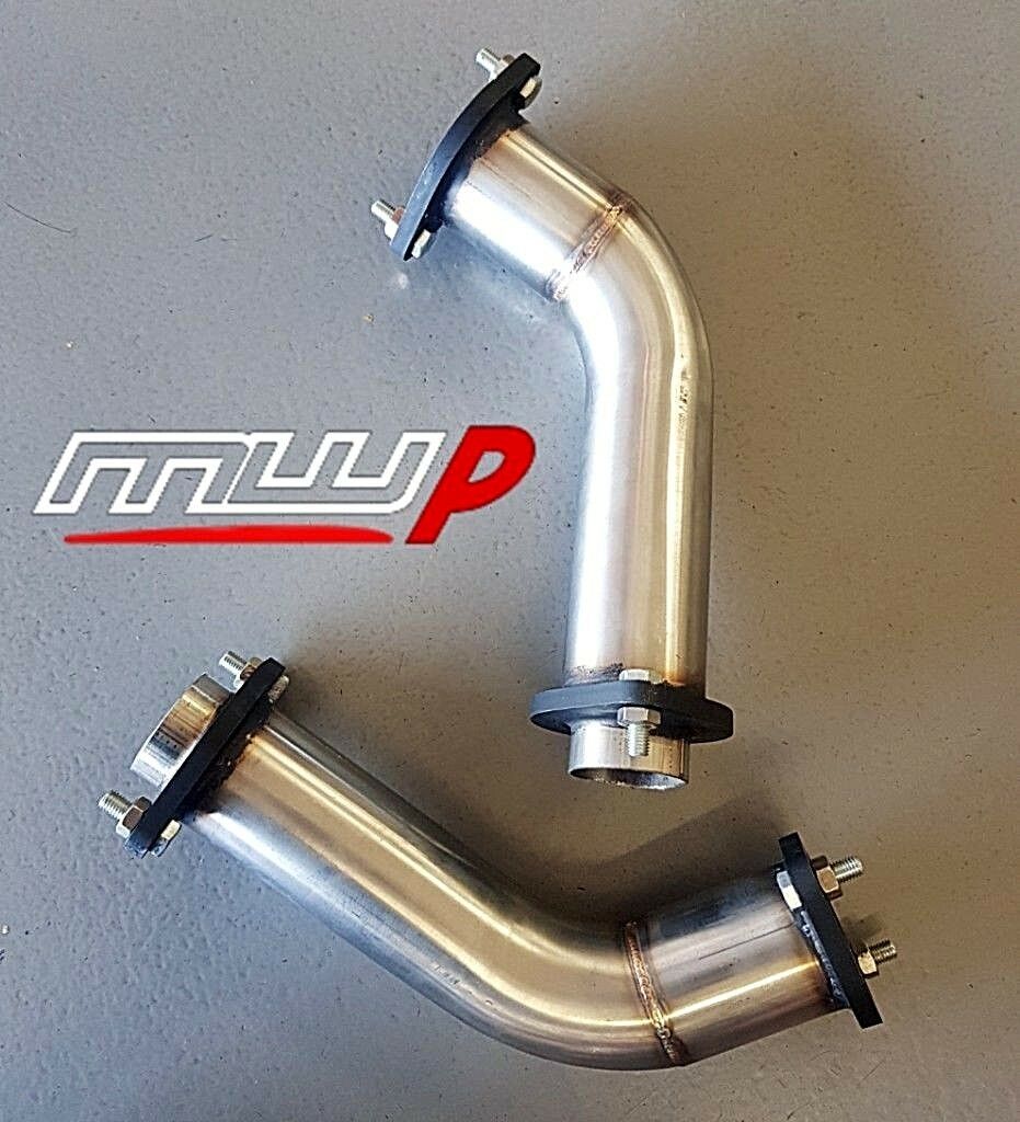 VXR8 HSV R8 De-Cat Pipes – Stainless Steel – Exhaust – Down Pipe LS-2 LS-3