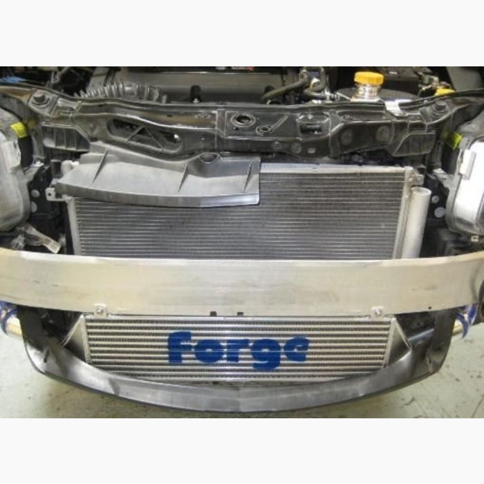 Vauxhall (Opel) Corsa D VXR Forge FRONT MOUNTING INTERCOOLER KIT FOR CORSA VXR – BLUE HOSES