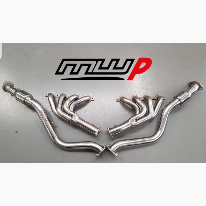 Monaro:CV8:Ute:Maloo Stainless Steel Headers and sports cats
