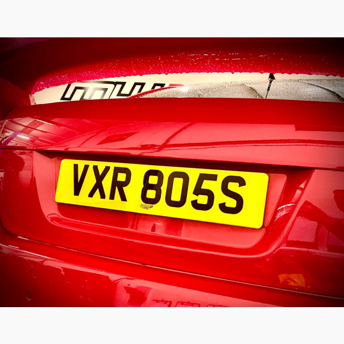 VXR BOSS Number plate
