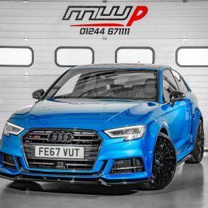 2017 Audi S3 TFSI Quattro (380ps) Black Edition 3dr S Tronic- Mint Condition